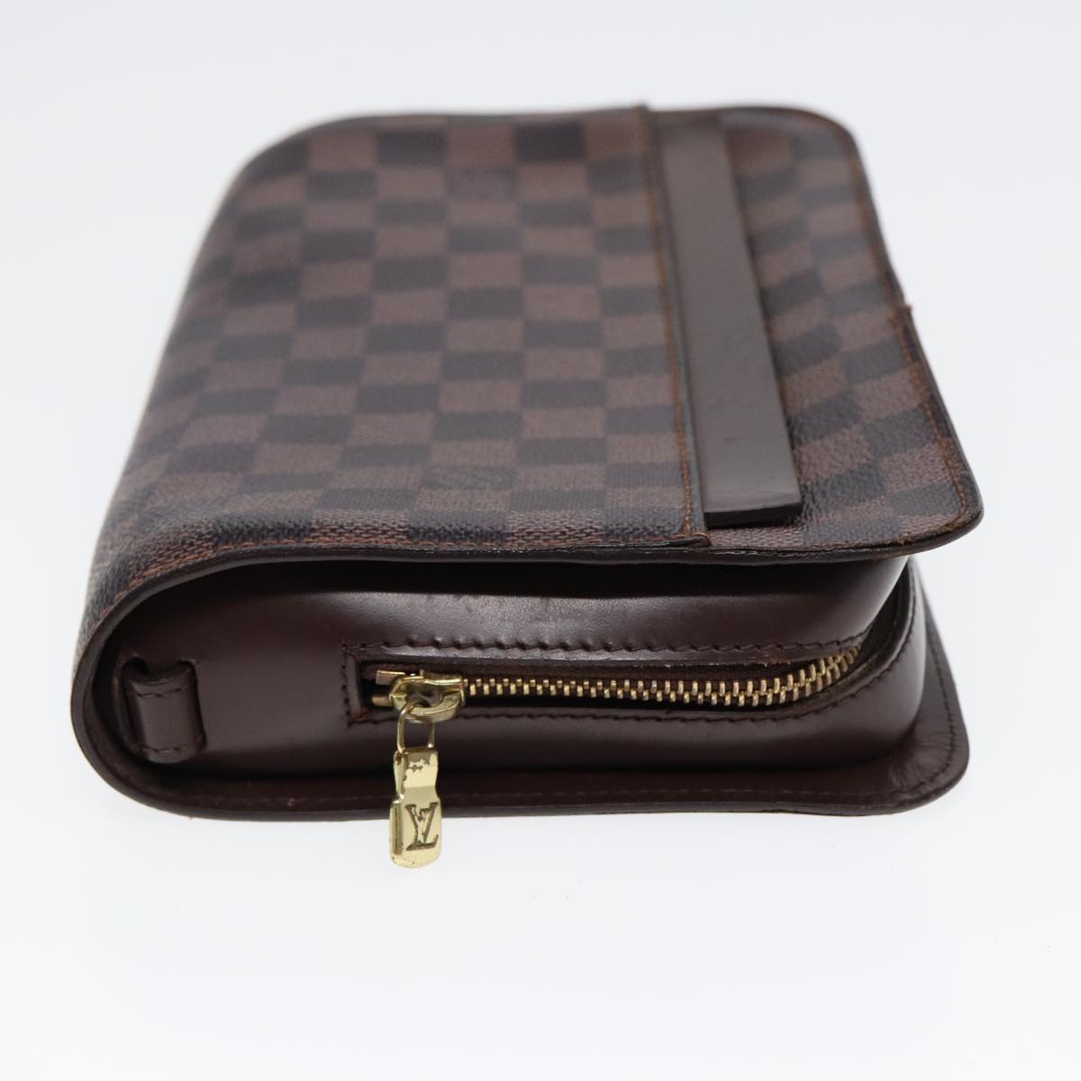 LOUIS VUITTON Damier Ebene Saint Louis Clutch Bag N51993 LV Auth 85432