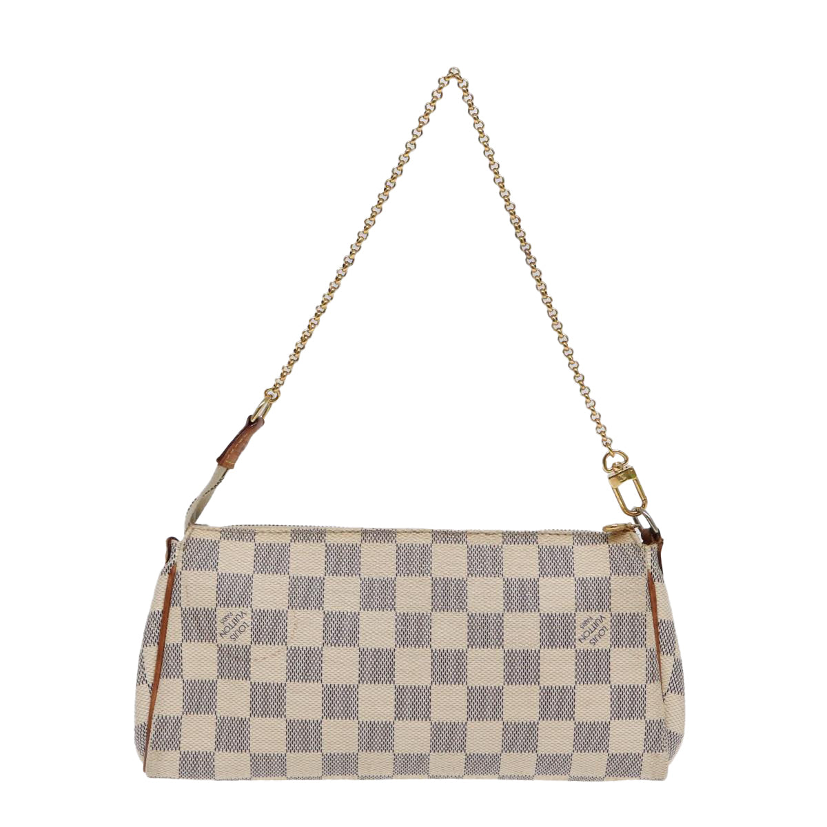 LOUIS VUITTON Damier Azur Eva Shoulder Bag 2way N55214 LV Auth 85433