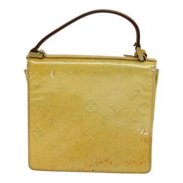 LOUIS VUITTON Monogram Vernis Spring Street Hand Bag Gris M91029 LV Auth 85434 - 0