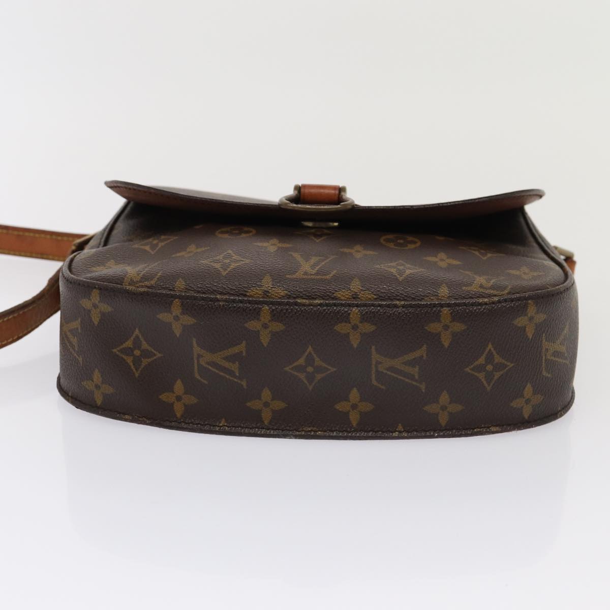 LOUIS VUITTON Monogram Saint Cloud GM Shoulder Bag M51242 LV Auth 85443