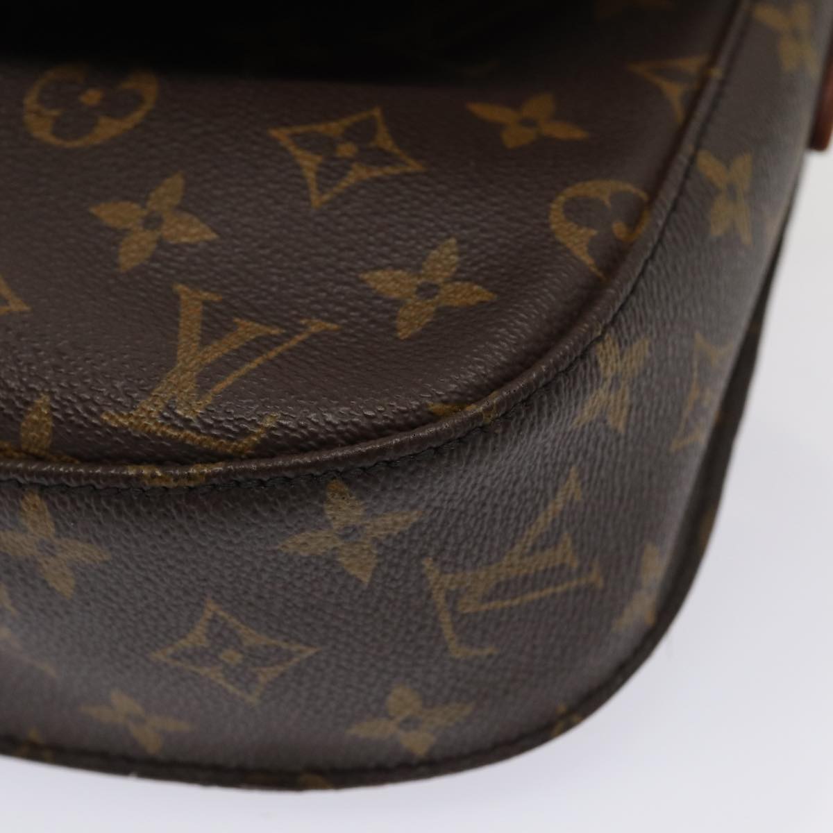 LOUIS VUITTON Monogram Saint Cloud GM Shoulder Bag M51242 LV Auth 85443