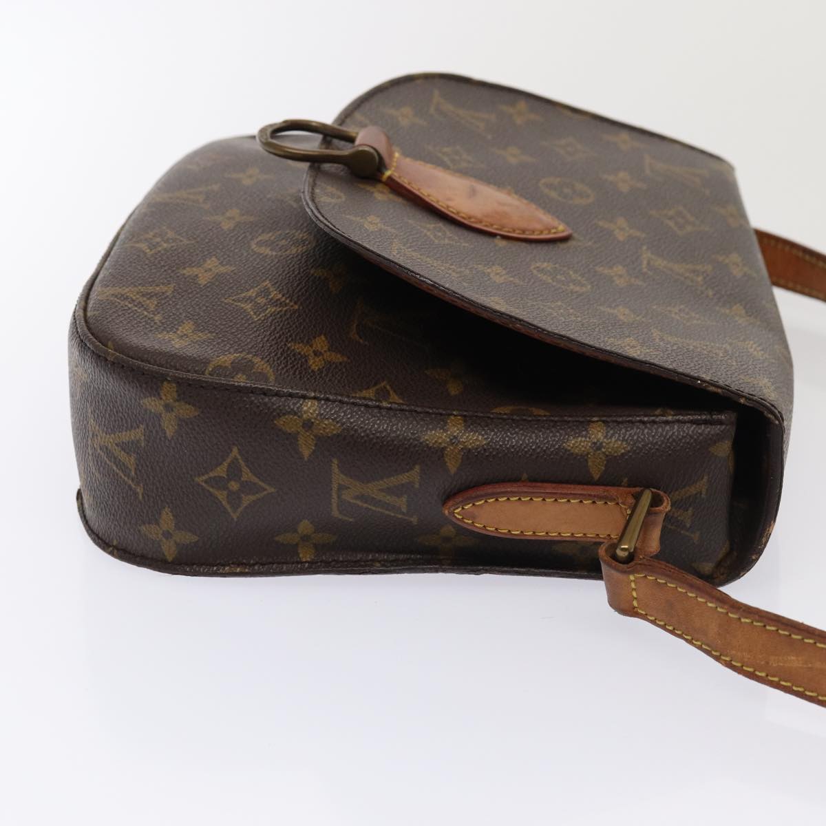 LOUIS VUITTON Monogram Saint Cloud GM Shoulder Bag M51242 LV Auth 85443