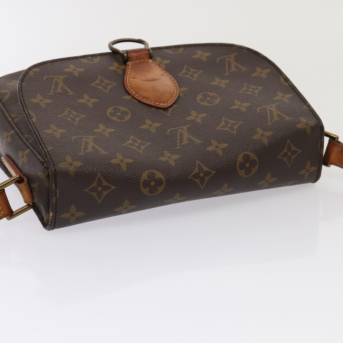 LOUIS VUITTON Monogram Saint Cloud GM Shoulder Bag M51242 LV Auth 85443