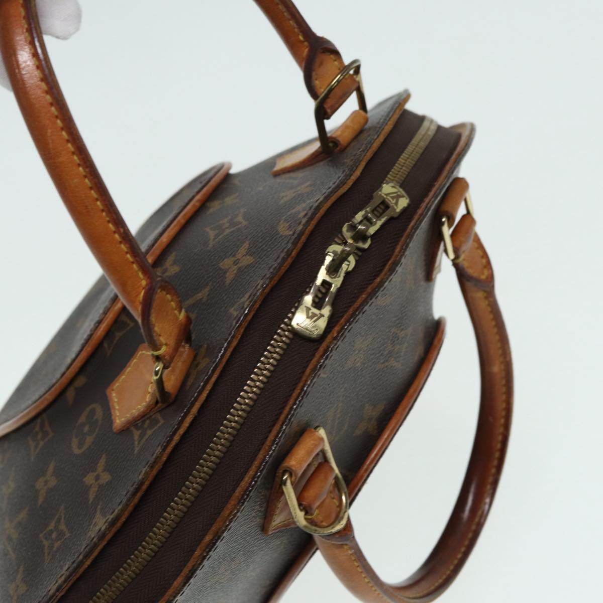 LOUIS VUITTON Monogram Ellipse PM Hand Bag M51127 LV Auth 85444