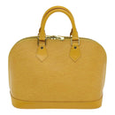 LOUIS VUITTON Epi Alma Hand Bag Yellow M52149 LV Auth 85447-2