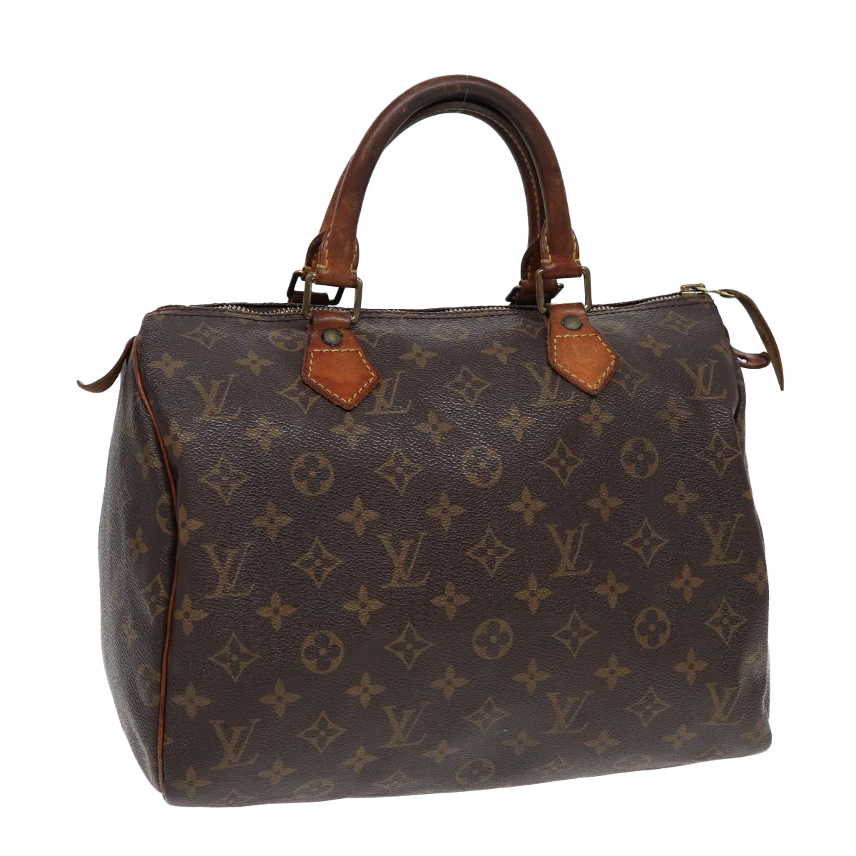 LOUIS VUITTON Monogram Speedy 30 Hand Bag M41526 LV Auth 85459