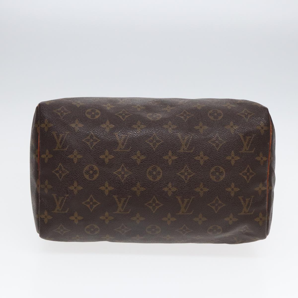 LOUIS VUITTON Monogram Speedy 30 Hand Bag M41526 LV Auth 85459