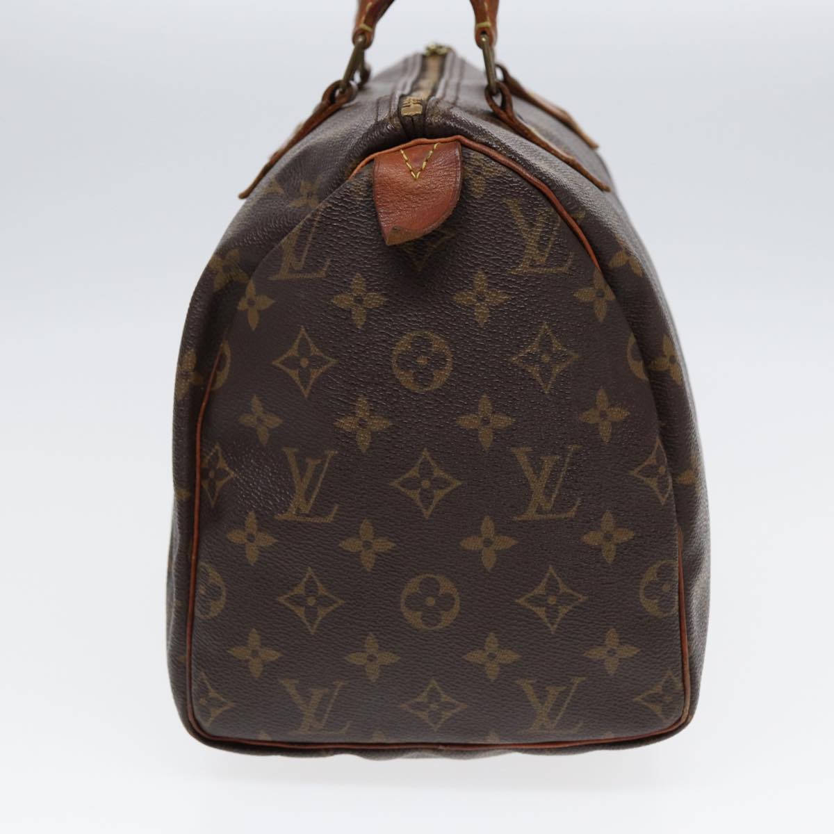 LOUIS VUITTON Monogram Speedy 30 Hand Bag M41526 LV Auth 85459