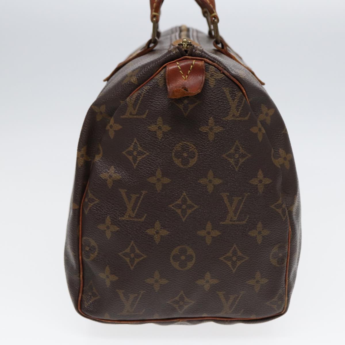 LOUIS VUITTON Monogram Speedy 30 Hand Bag M41526 LV Auth 85459