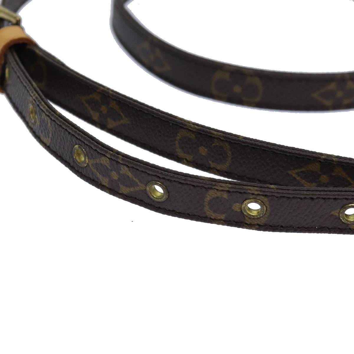 LOUIS VUITTON Monogram Adjustable Shoulder Strap 37""-43.7"" LV Auth 85484