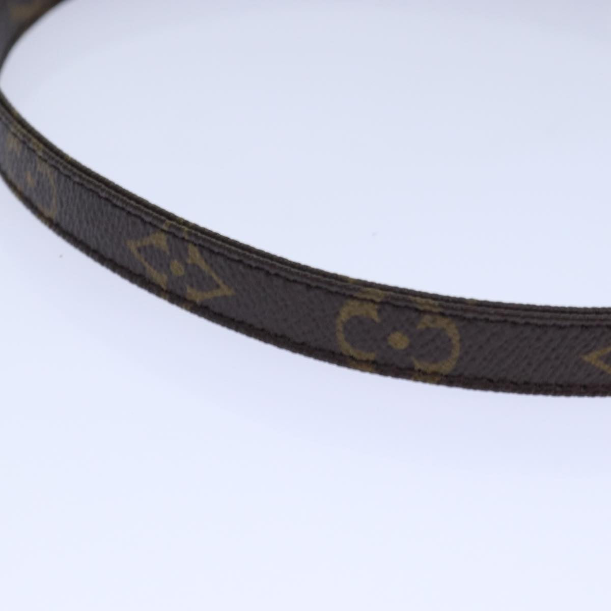 LOUIS VUITTON Monogram Adjustable Shoulder Strap 37""-43.7"" LV Auth 85484