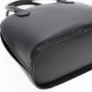 CELINE Handtasche Leder 2way Schwarz Gold Auth 85493-17