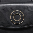 CELINE Handtasche Leder 2way Schwarz Gold Auth 85493-18