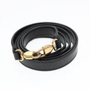 CELINE Handtasche Leder 2way Schwarz Gold Auth 85493-22