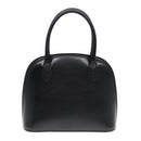 CELINE Handtasche Leder 2way Schwarz Gold Auth 85493-2