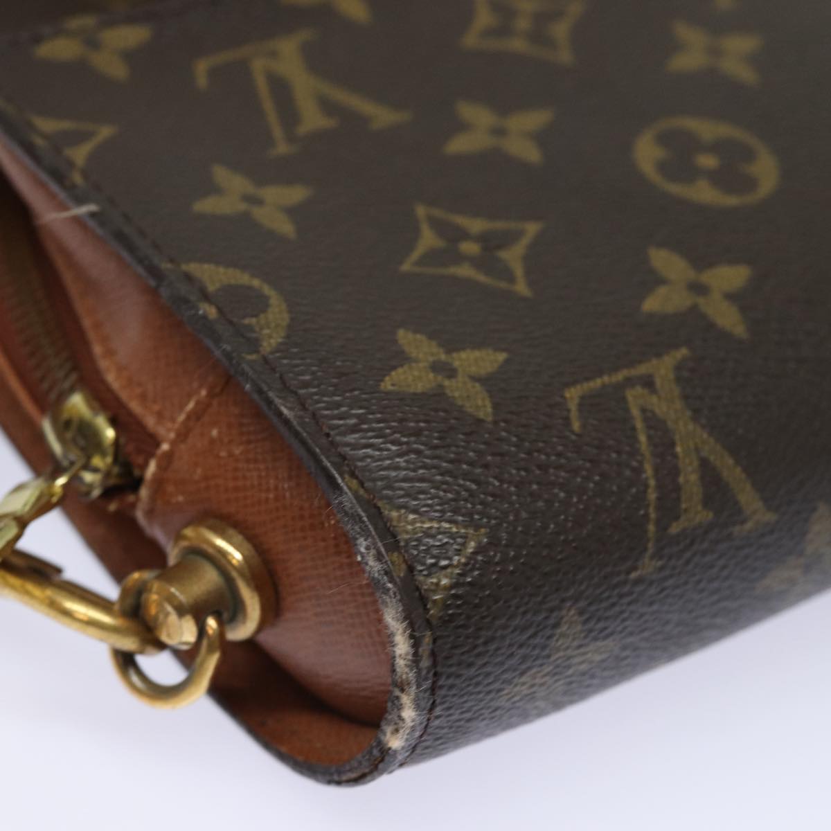 LOUIS VUITTON Monogram Orsay Clutch Bag M51790 LV Auth 85499