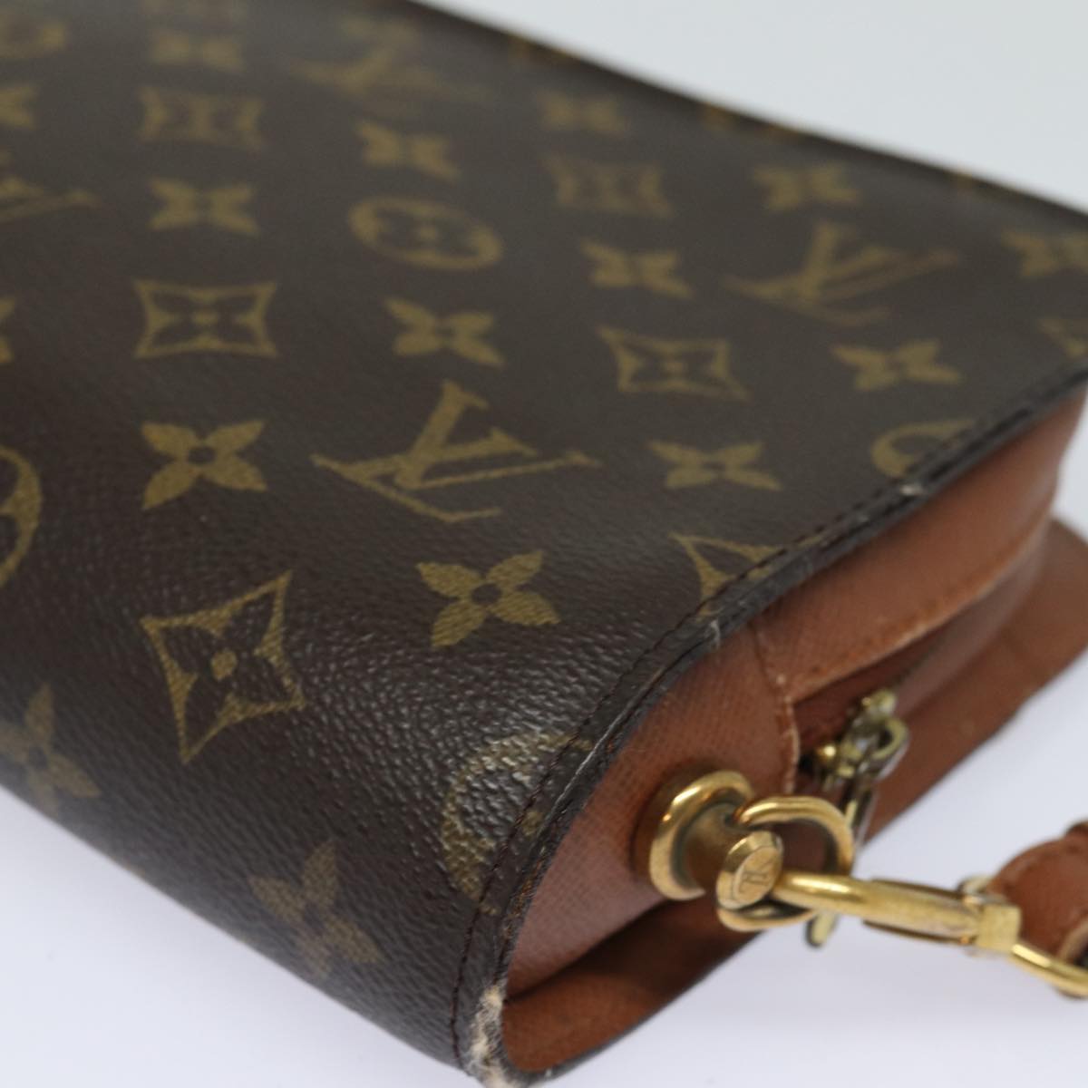 LOUIS VUITTON Monogram Orsay Clutch Bag M51790 LV Auth 85499