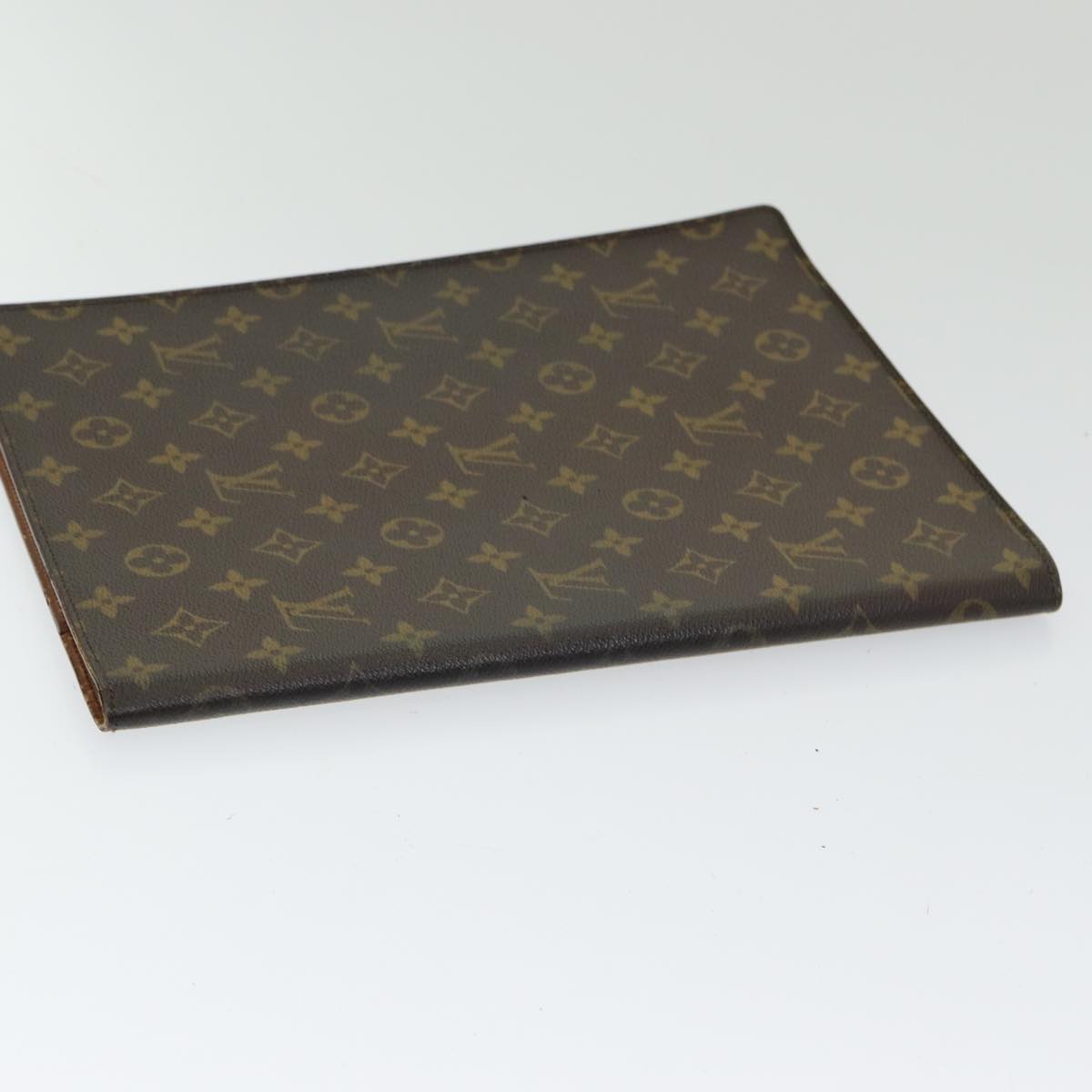 LOUIS VUITTON Monogram Documents Case LV Auth 85506