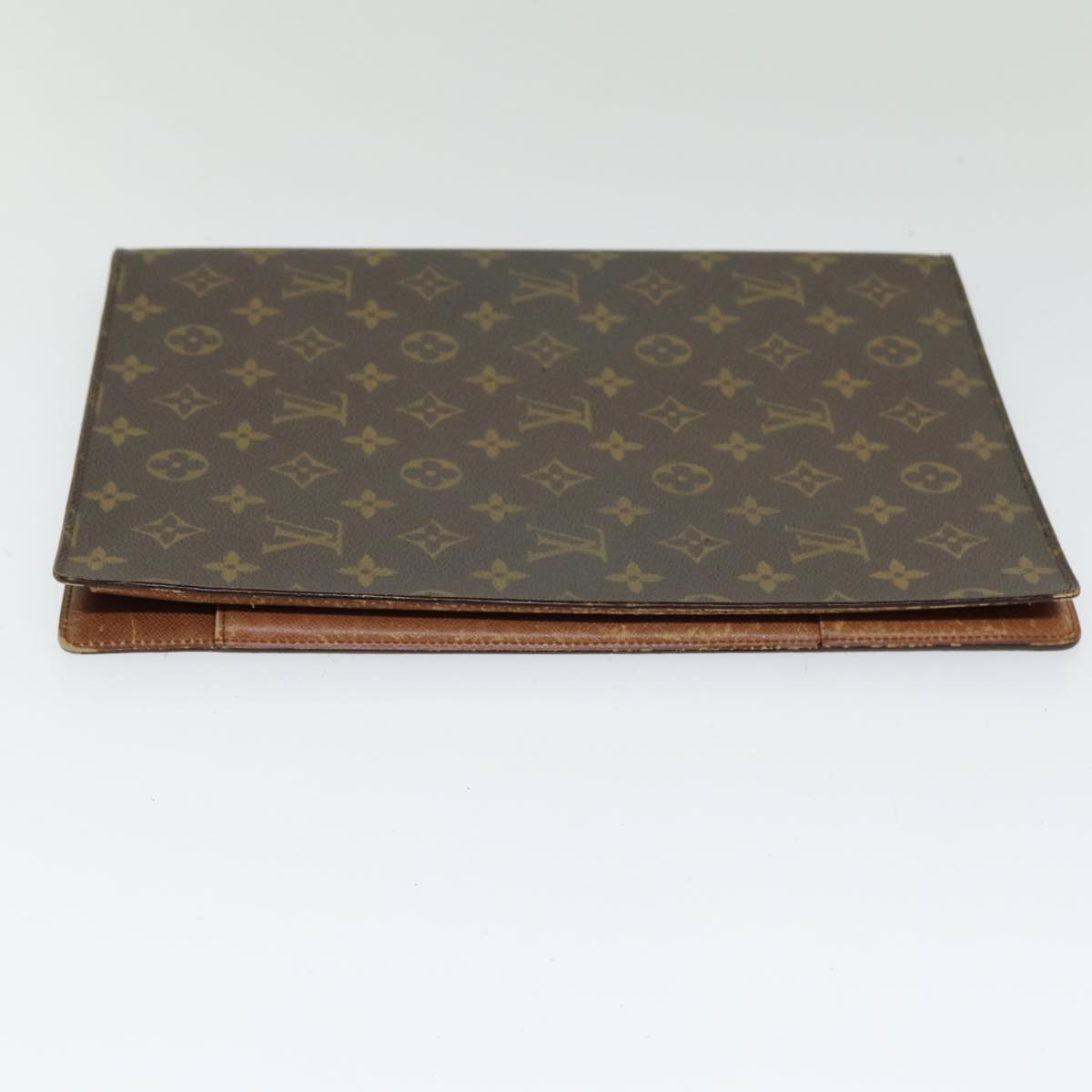 LOUIS VUITTON Monogram Documents Case LV Auth 85506