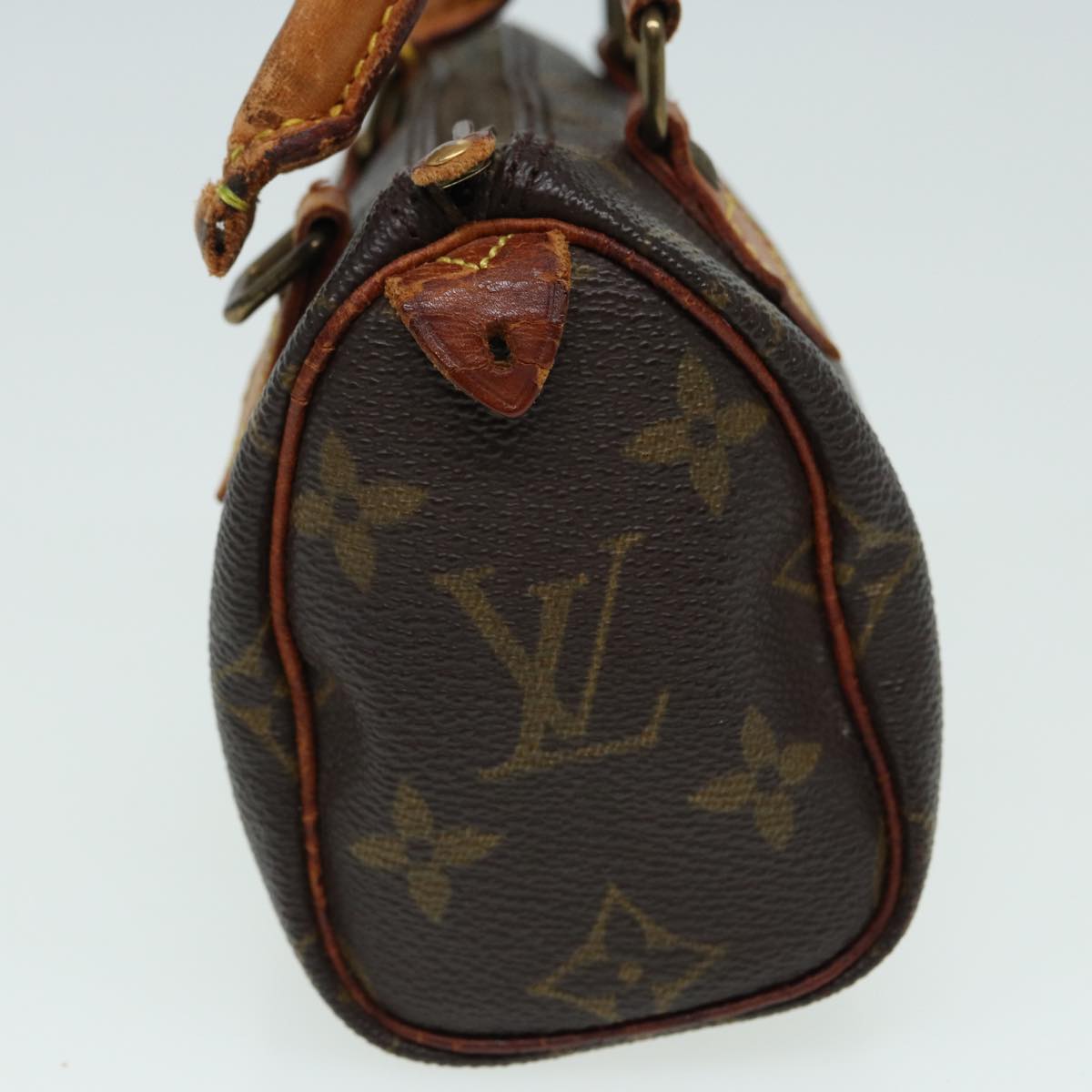 LOUIS VUITTON Monogram Mini Speedy Hand Bag M41534 LV Auth 85509