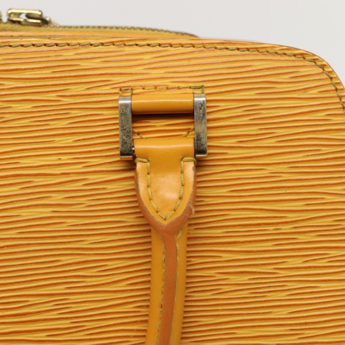 LOUIS VUITTON Epi Pont Neuf Hand Bag Yellow M52059 LV Auth 85513