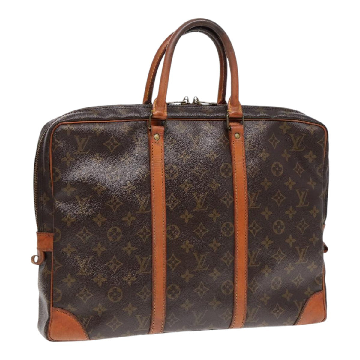 LOUIS VUITTON Monogram Porte Documents Voyage Business Bag M53361 LV Auth 85549