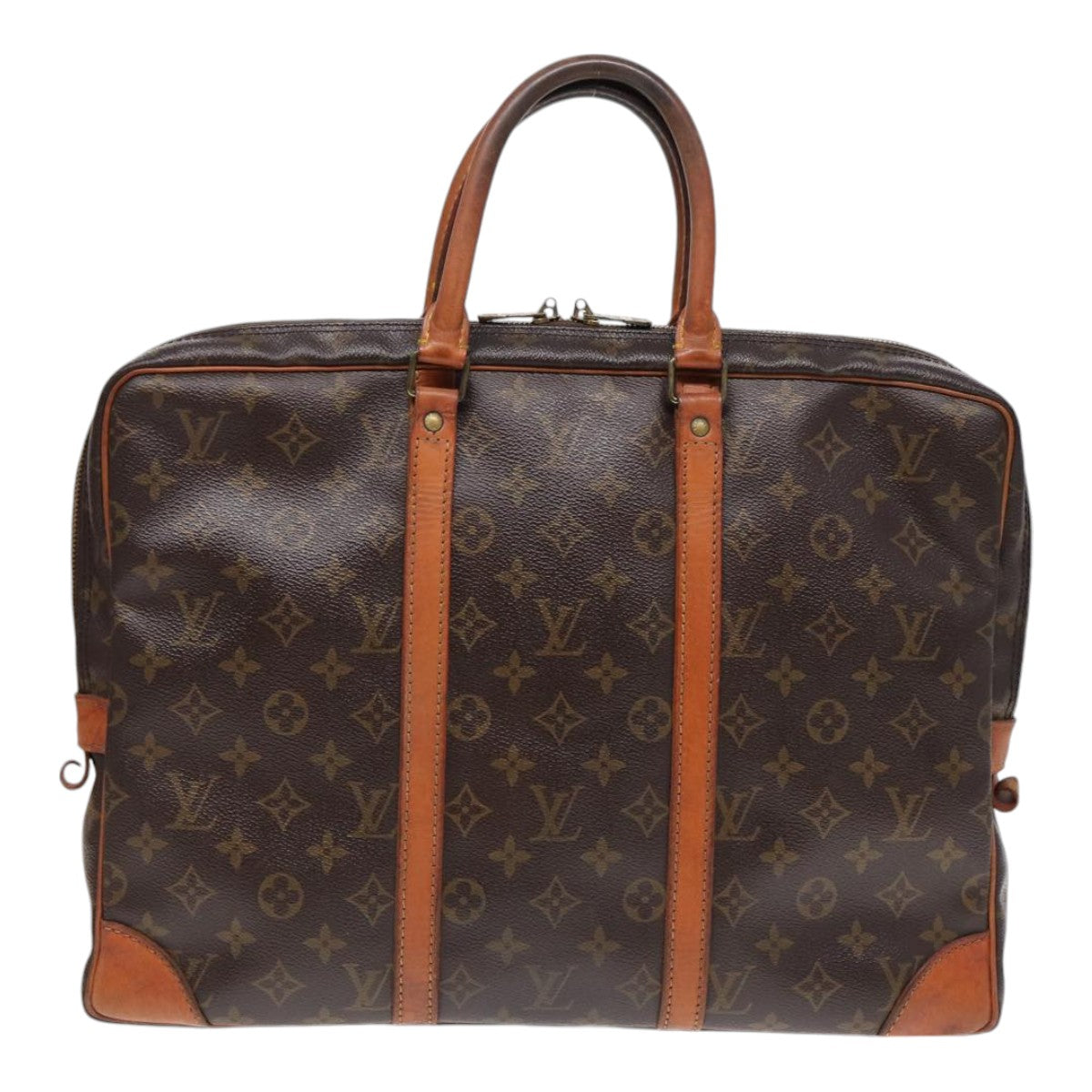 LOUIS VUITTON Monogram Porte Documents Voyage Business Bag M53361 LV Auth 85549