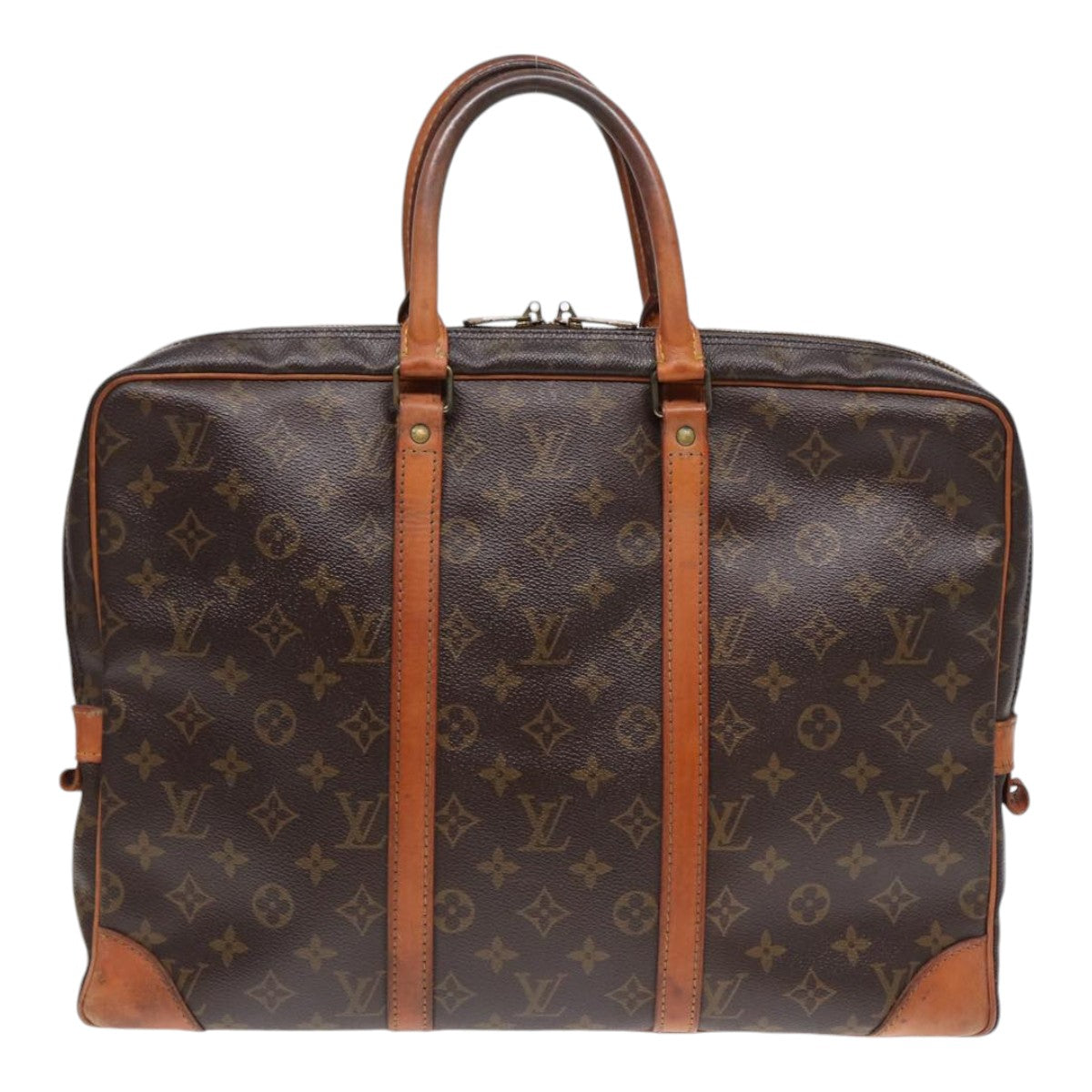 LOUIS VUITTON Monogram Porte Documents Voyage Business Bag M53361 LV Auth 85549