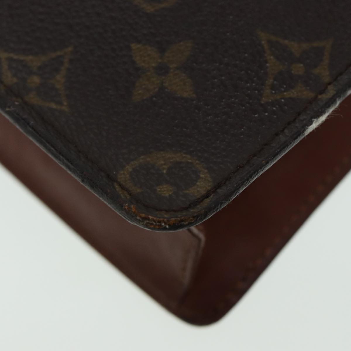 LOUIS VUITTON Monogram Pochette Homme Clutch Bag M51795 LV Auth 85555