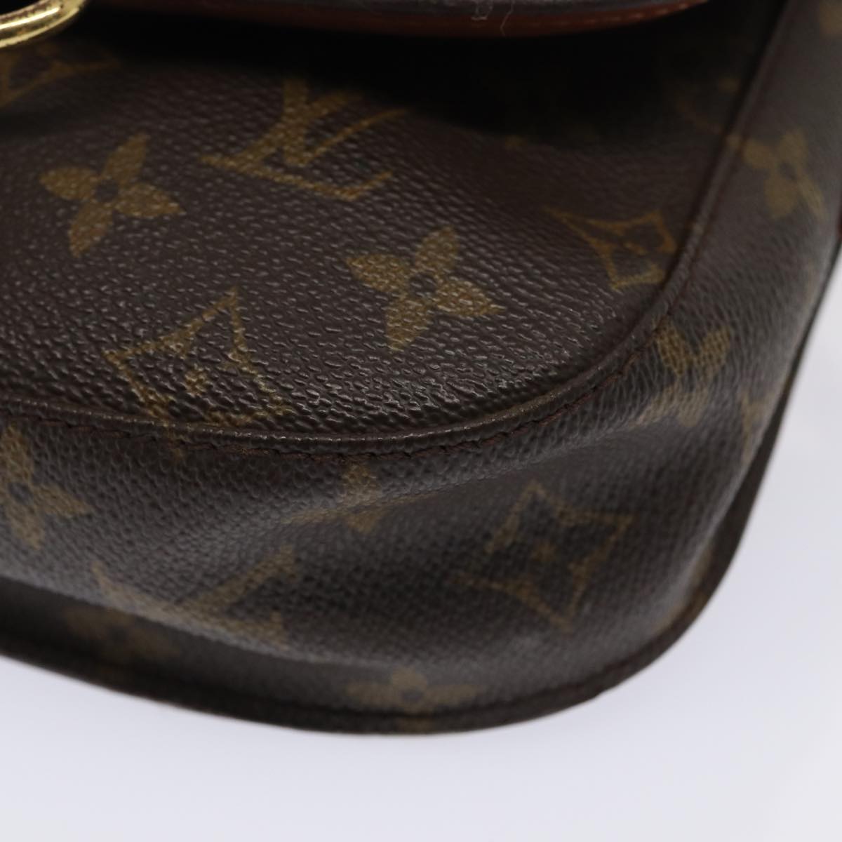 LOUIS VUITTON Monogram Saint Cloud PM Shoulder Bag M51244 LV Auth 85560