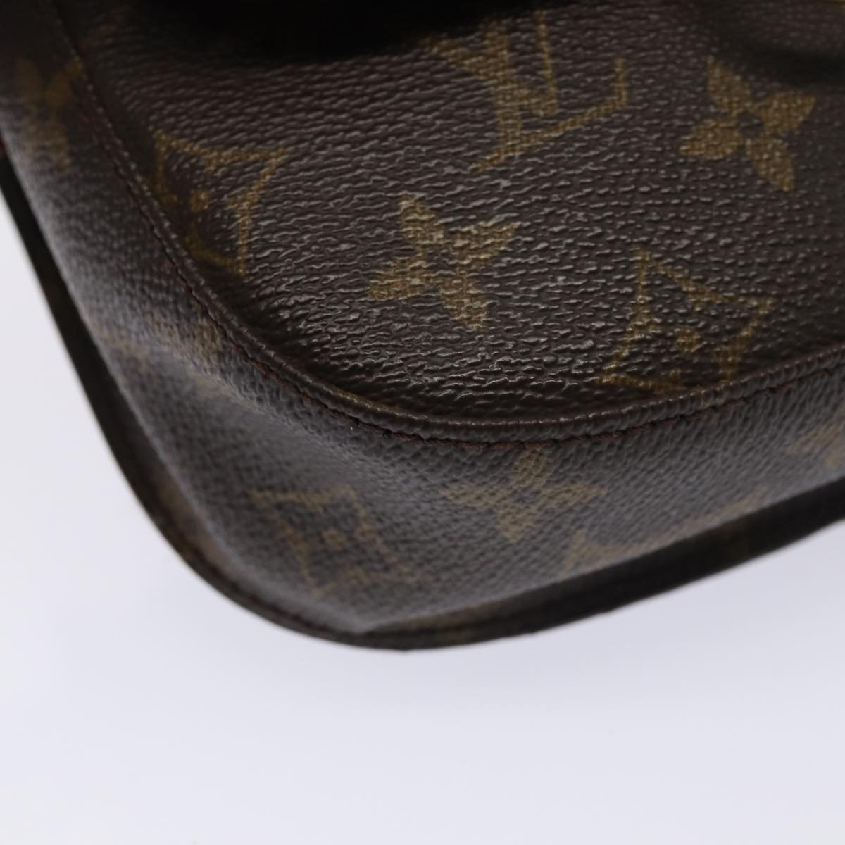 LOUIS VUITTON Monogram Saint Cloud PM Shoulder Bag M51244 LV Auth 85560