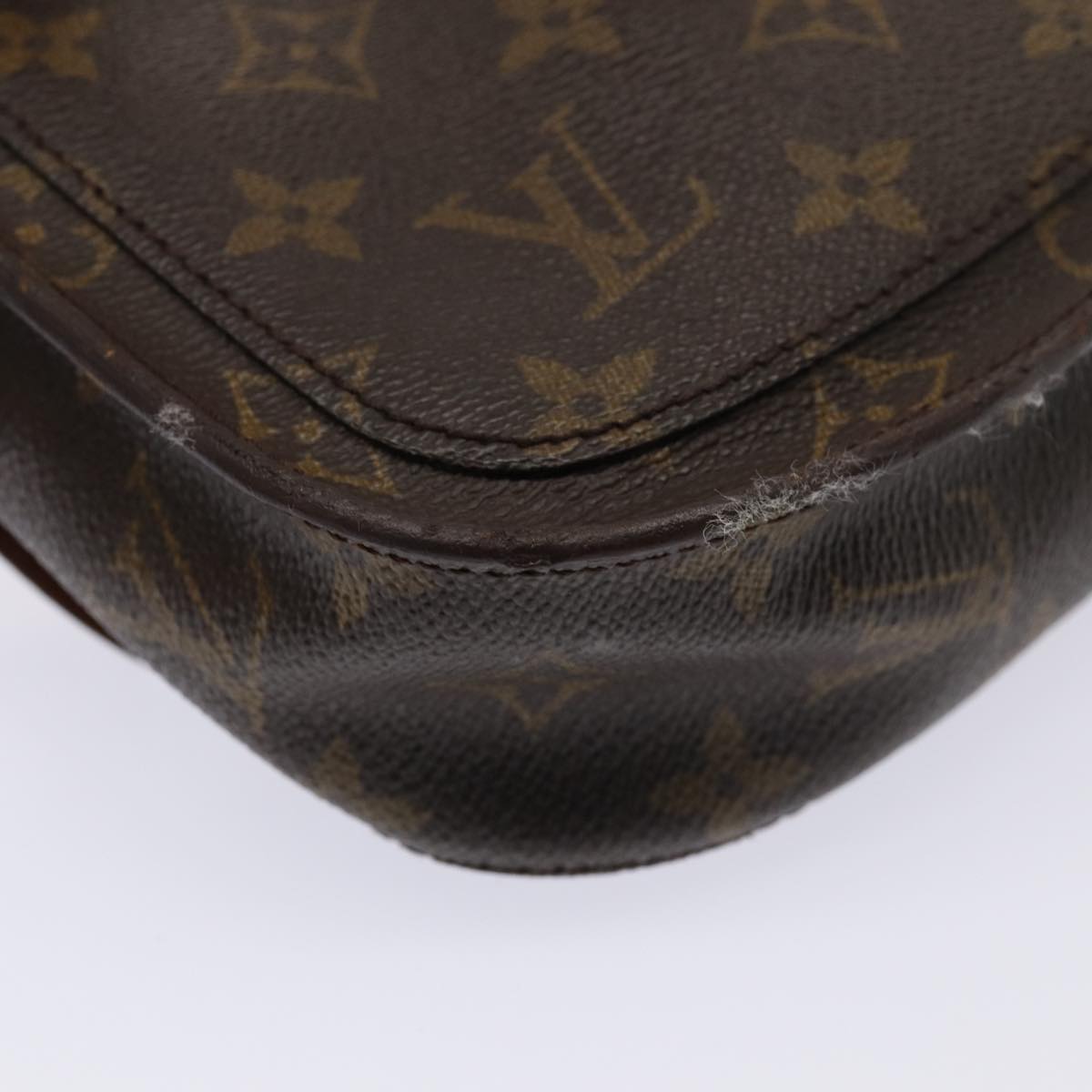 LOUIS VUITTON Monogram Saint Cloud PM Shoulder Bag M51244 LV Auth 85560