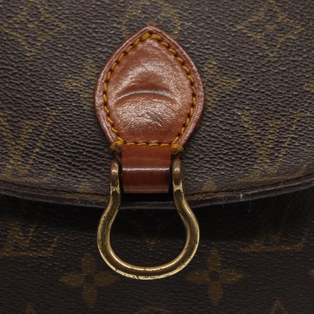 LOUIS VUITTON Monogram Saint Cloud PM Shoulder Bag M51244 LV Auth 85560