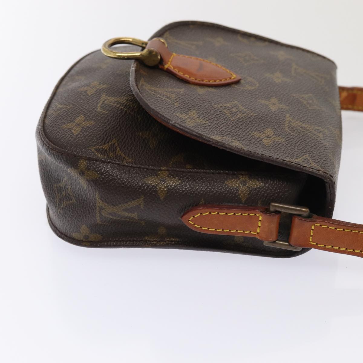 LOUIS VUITTON Monogram Saint Cloud PM Shoulder Bag M51244 LV Auth 85560