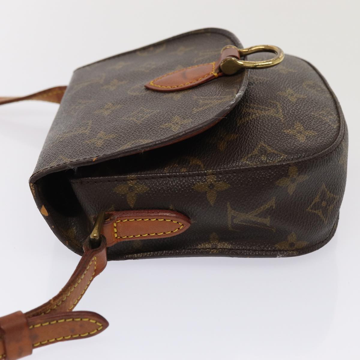 LOUIS VUITTON Monogram Saint Cloud PM Shoulder Bag M51244 LV Auth 85560