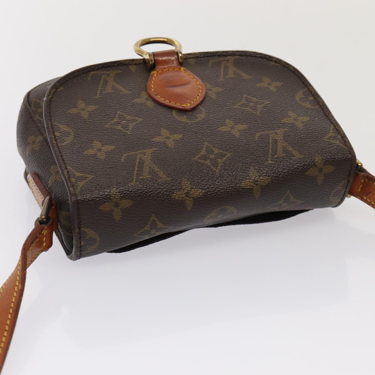 LOUIS VUITTON Monogram Saint Cloud PM Shoulder Bag M51244 LV Auth 85560