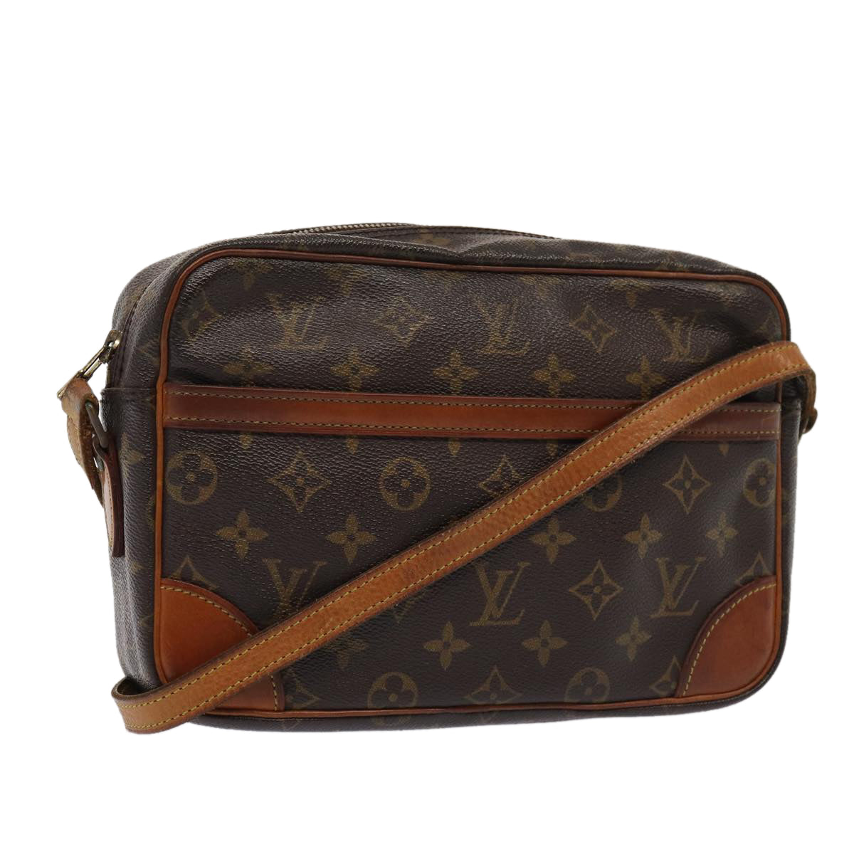 LOUIS VUITTON Monogram Trocadero 27 Shoulder Bag M51274 LV Auth 85563