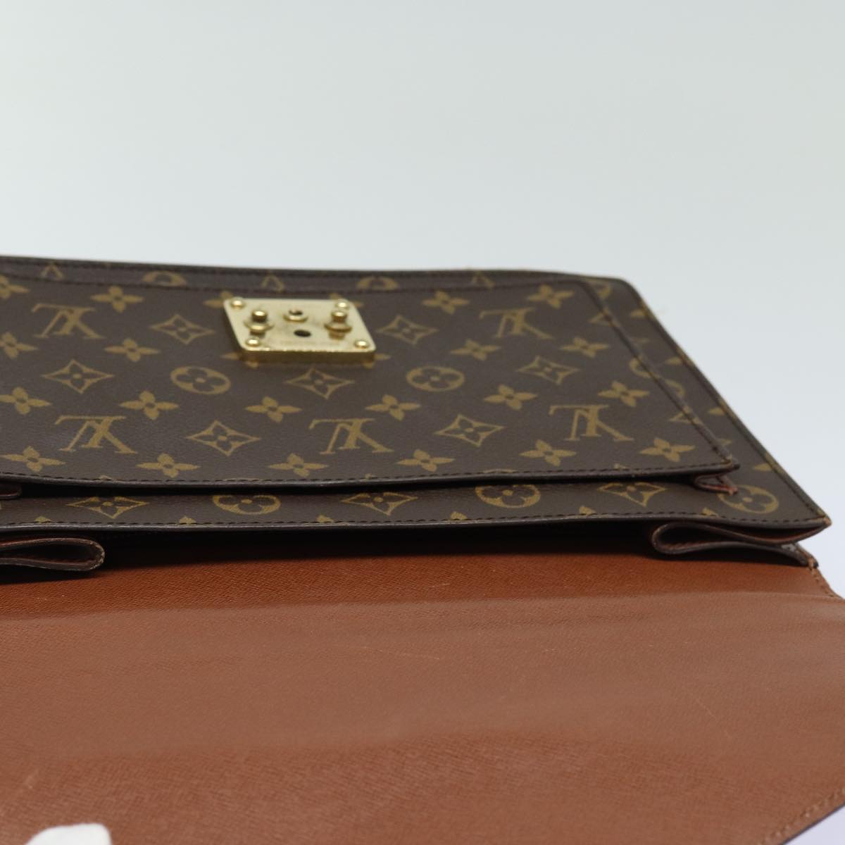 LOUIS VUITTON Monogram Monceau 28 Hand Bag 2way M51185 LV Auth 85572