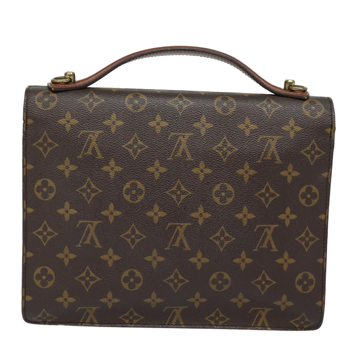 LOUIS VUITTON Monogram Monceau 28 Hand Bag 2way M51185 LV Auth 85572 - 0