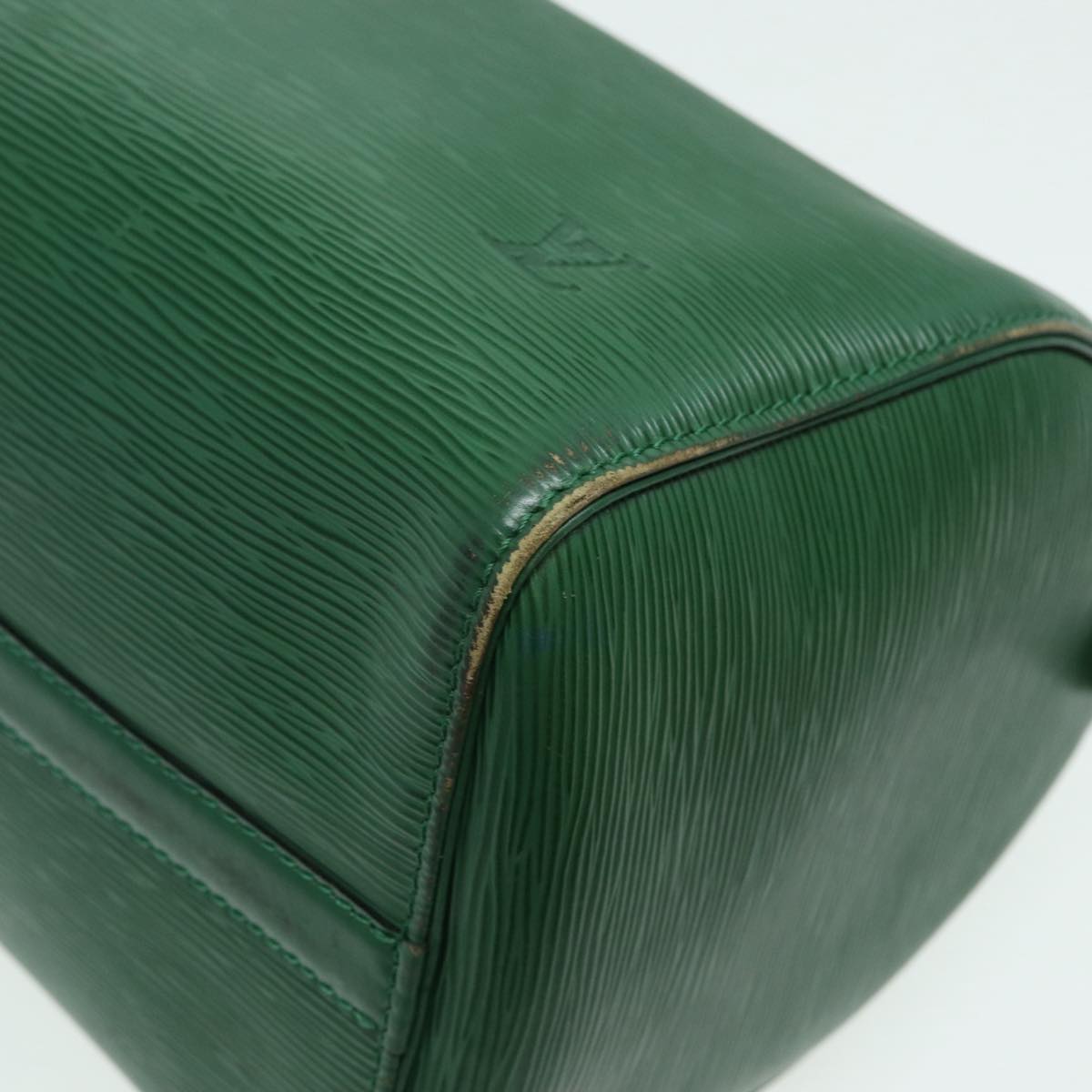 LOUIS VUITTON Epi Speedy 30 Hand Bag Borneo Green M43004 LV Auth 85582