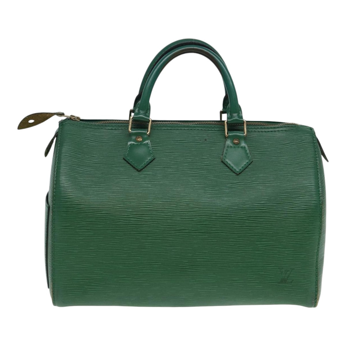 LOUIS VUITTON Epi Speedy 30 Hand Bag Borneo Green M43004 LV Auth 85582 - 0