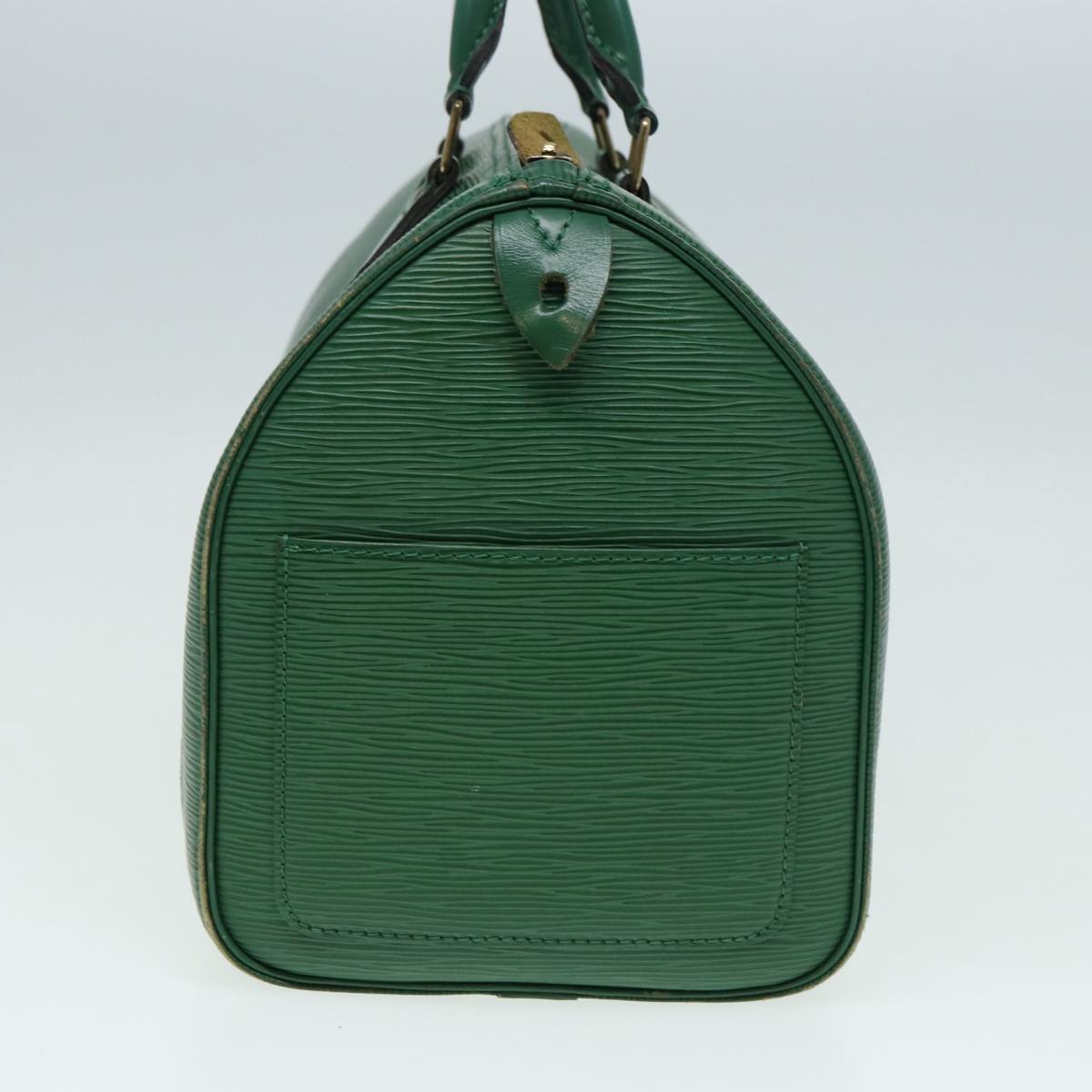 LOUIS VUITTON Epi Speedy 30 Hand Bag Borneo Green M43004 LV Auth 85582