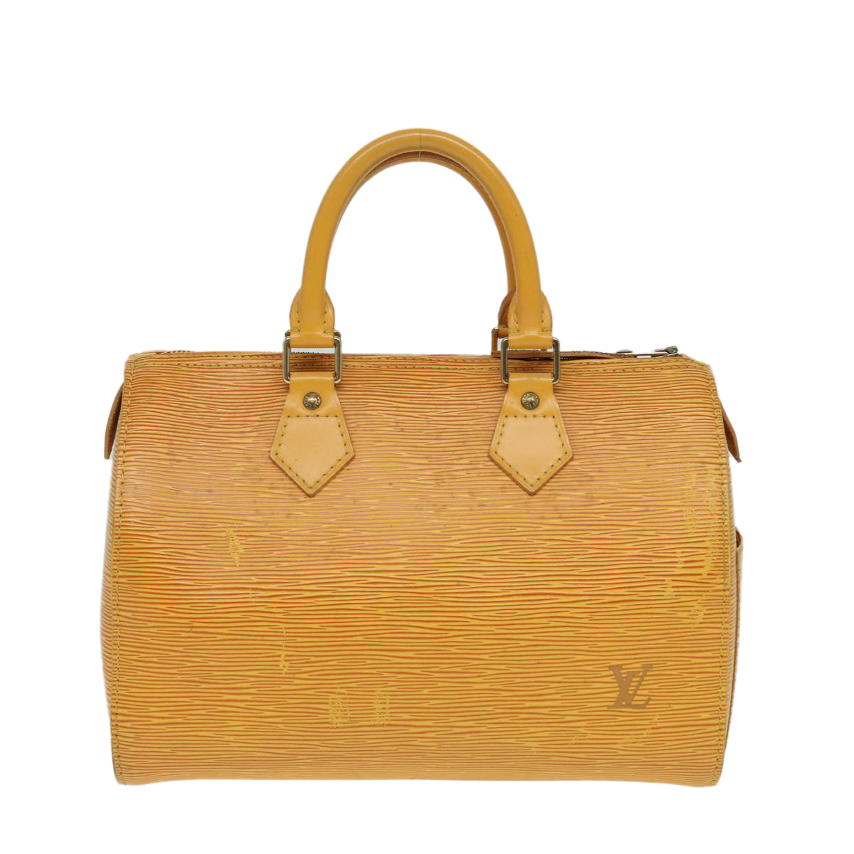 LOUIS VUITTON Epi Speedy 25 Hand Bag Tassili Yellow M43019 LV Auth 85587 - 0