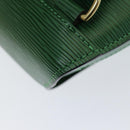 LOUIS VUITTON Epi Mabillon Backpack Green M52234 LV Auth 85593V-19