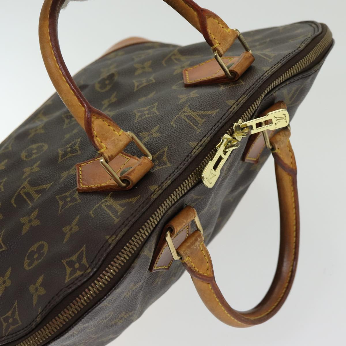 LOUIS VUITTON Monogram Alma Hand Bag M51130 LV Auth 85594