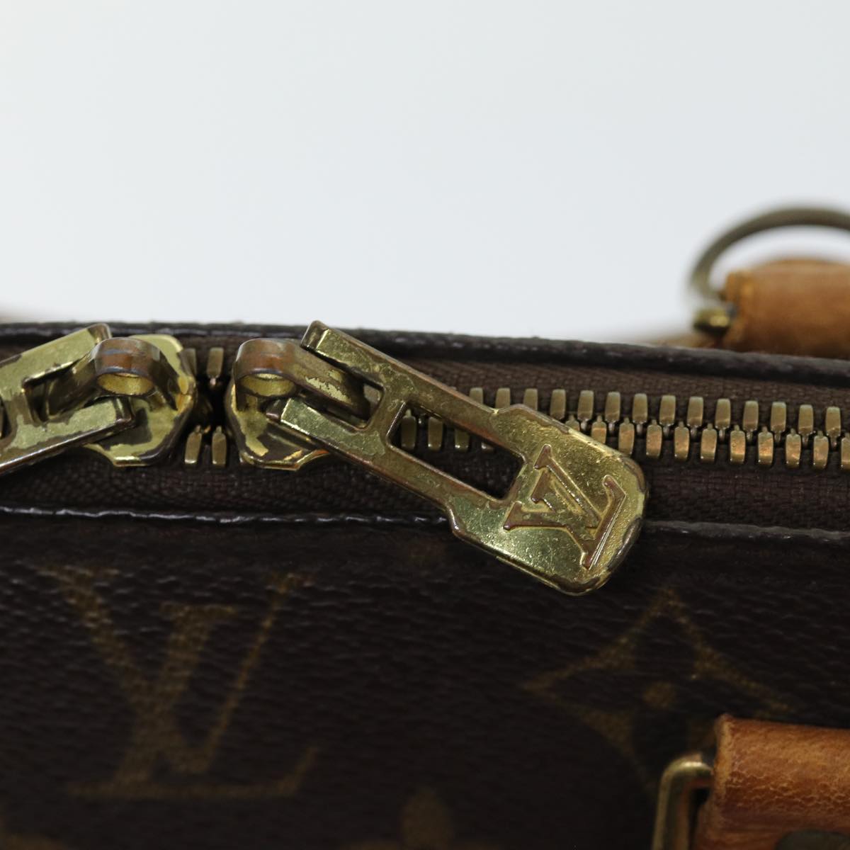 LOUIS VUITTON Monogram Alma Hand Bag M51130 LV Auth 85595