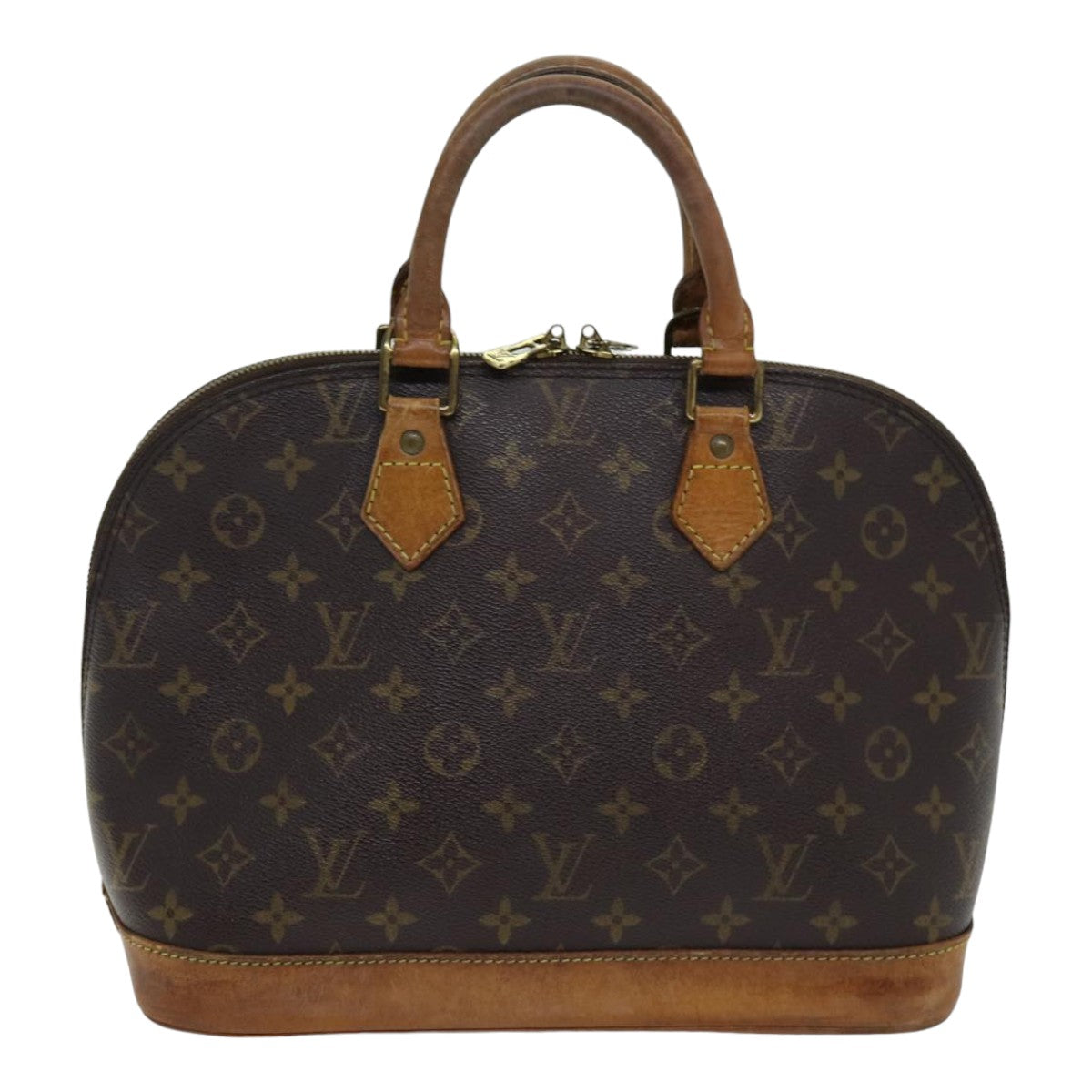 LOUIS VUITTON Monogram Alma Hand Bag M51130 LV Auth 85595