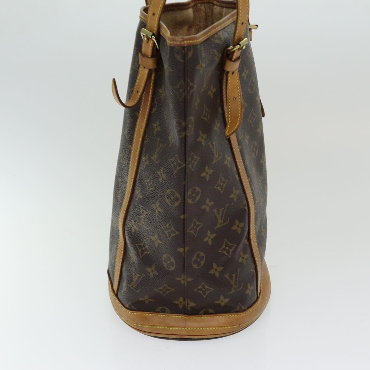 LOUIS VUITTON Monogram Bucket GM Shoulder Bag M42236 LV Auth 85603