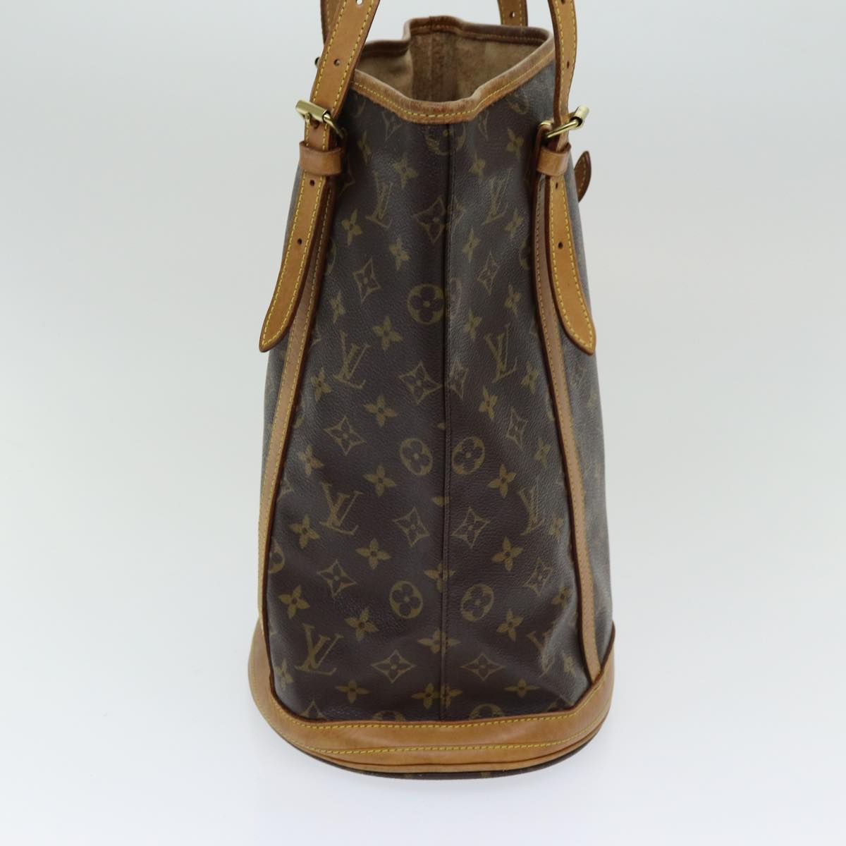 LOUIS VUITTON Monogram Bucket GM Shoulder Bag M42236 LV Auth 85603