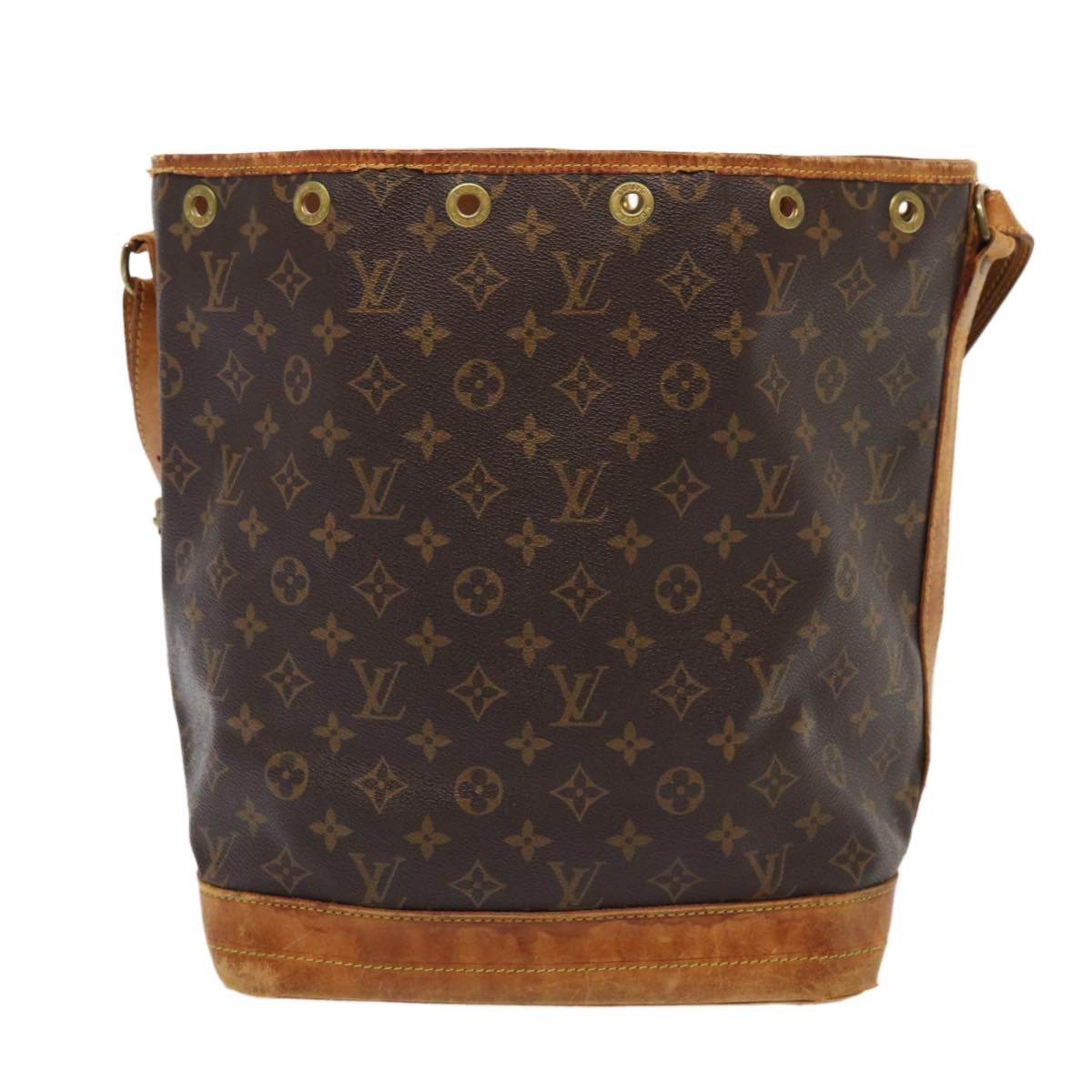 LOUIS VUITTON Monogram Noe Shoulder Bag M42224 LV Auth 85604